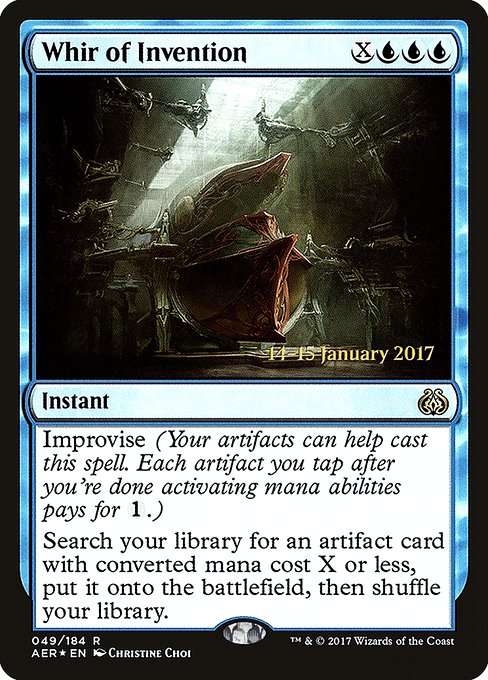 Whir of Invention (49s) [Aether Revolt Promos]