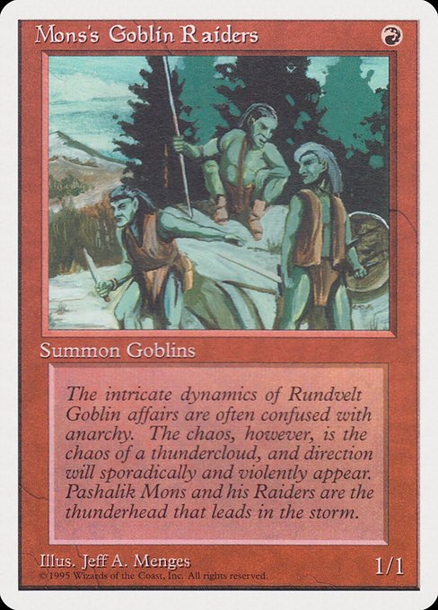 Mons's Goblin Raiders (34) [Rivals Quick Start Set]