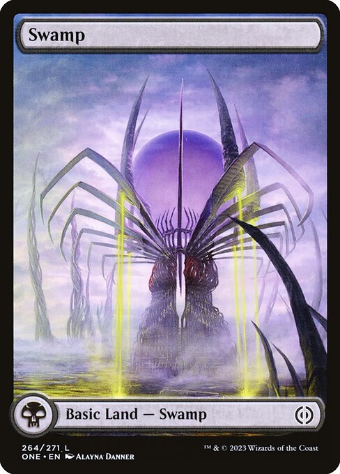 Swamp (264) [Phyrexia: All Will Be One]