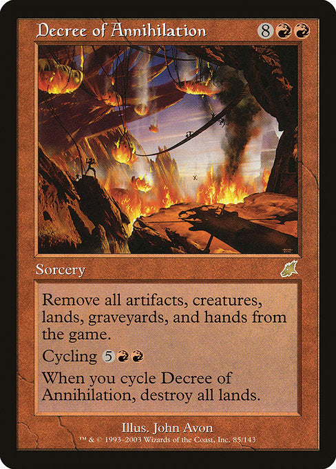 Decree of Annihilation (85) [Scourge]