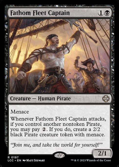 Fathom Fleet Captain (197) [The Lost Caverns of Ixalan Commander]