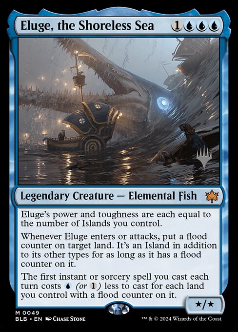 Eluge, the Shoreless Sea (49p) [Bloomburrow Promos]