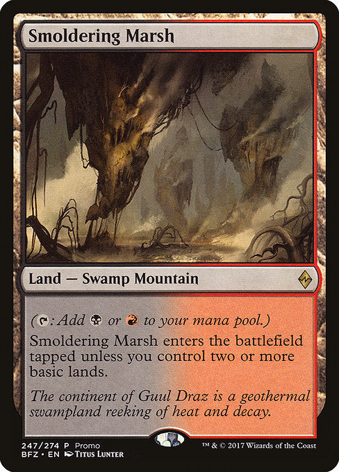 Smoldering Marsh (247) [BFZ Standard Series]