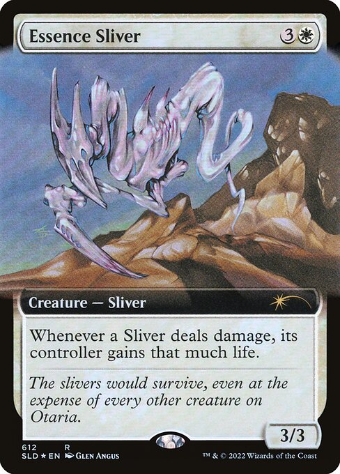 Essence Sliver (612) [Secret Lair Drop] [Extended Art]