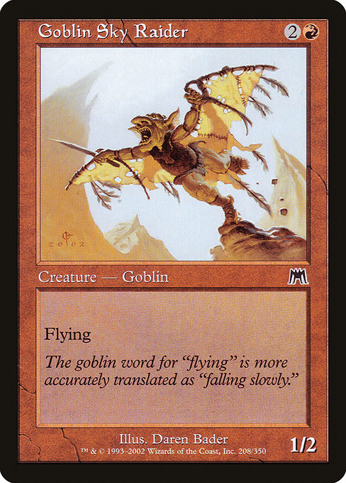 Goblin Sky Raider (208) [Onslaught]