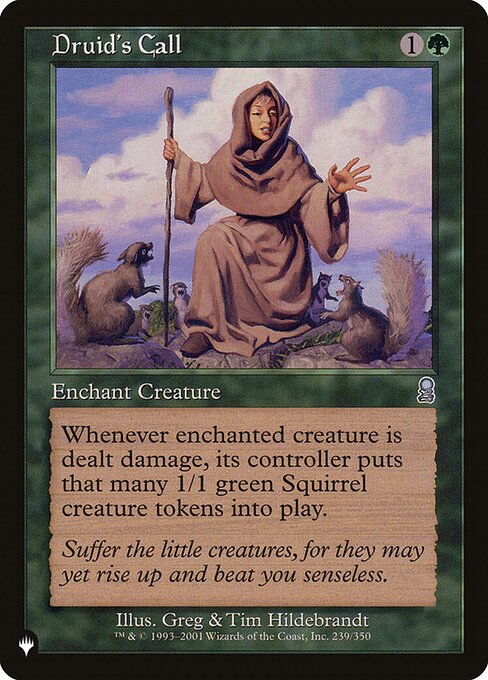 Druid's Call (ODY-239) [The List]