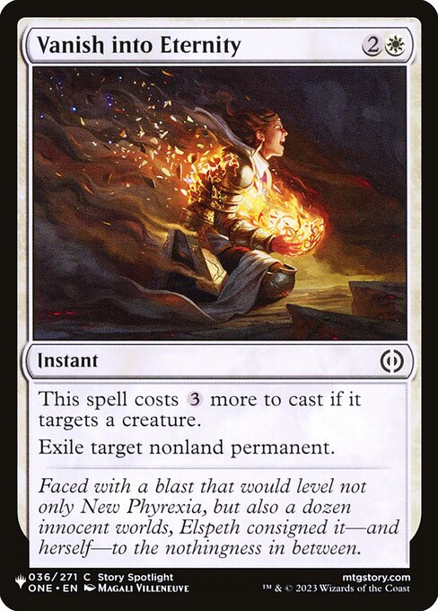 Vanish into Eternity (ONE-36) [The List]
