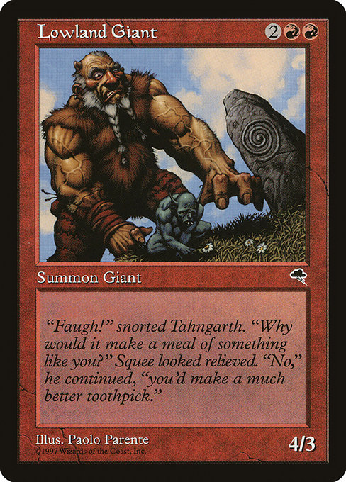 Lowland Giant (187) [Tempest]