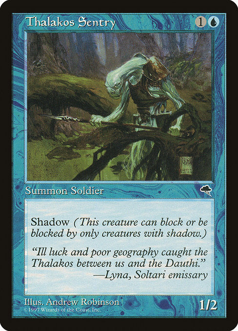 Thalakos Sentry (95) [Tempest]