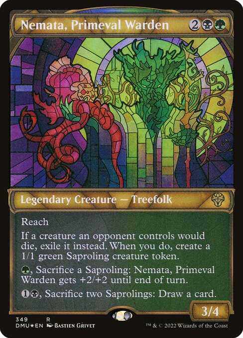 Nemata, Primeval Warden (349) [Dominaria United] [Showcase]