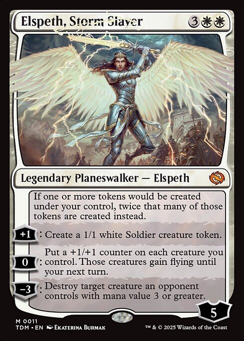 Elspeth, Storm Slayer (11) [Tarkir: Dragonstorm]