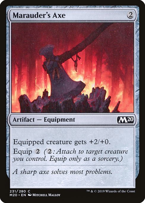 Marauder's Axe (231) [Core Set 2020]