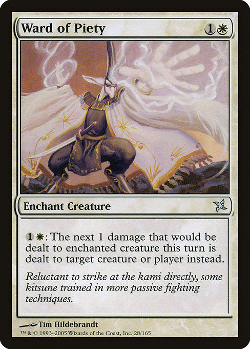 Ward of Piety (28) [Betrayers of Kamigawa]