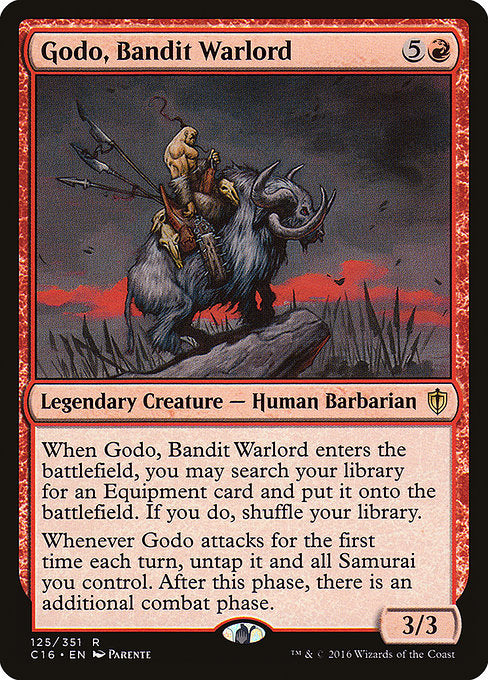 Godo, Bandit Warlord (125) [Commander 2016]