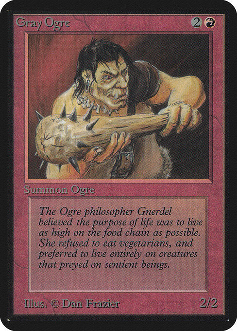 Gray Ogre (156) [Limited Edition Alpha]
