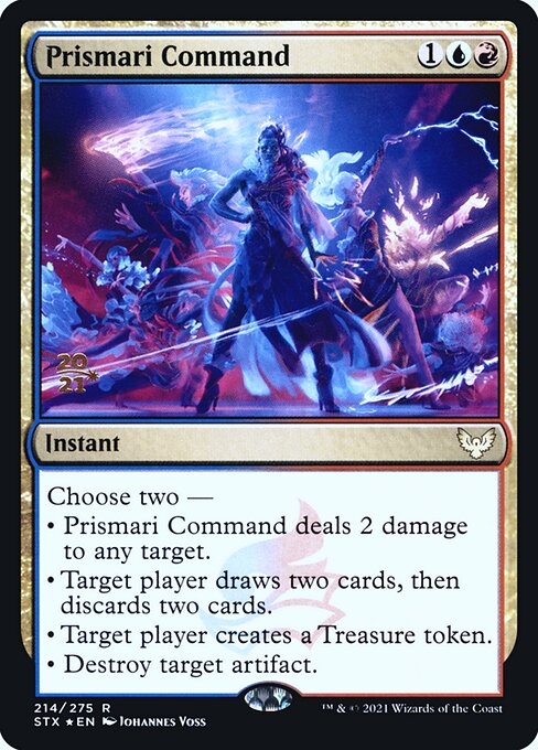 Prismari Command (214s) [Strixhaven: School of Mages Promos]