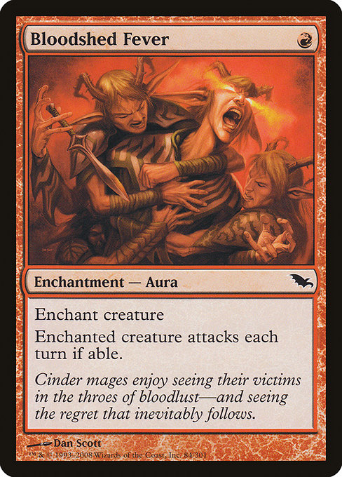 Bloodshed Fever (84) [Shadowmoor]