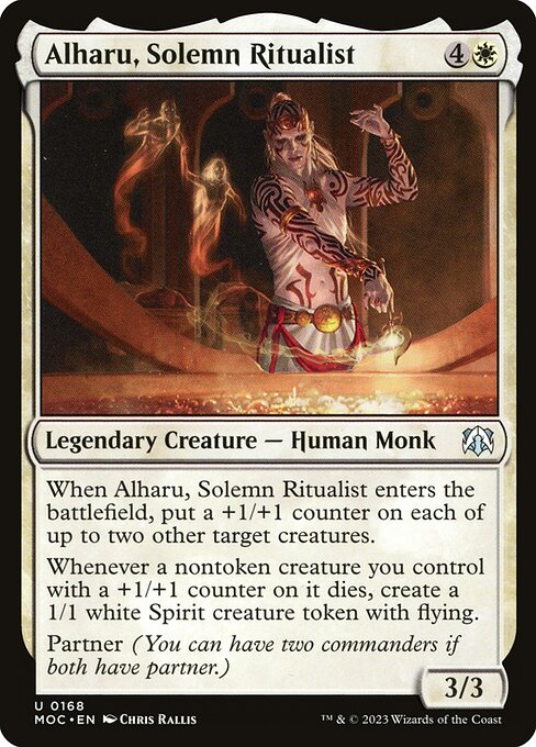 Alharu, Solemn Ritualist (168) [March of the Machine Commander]