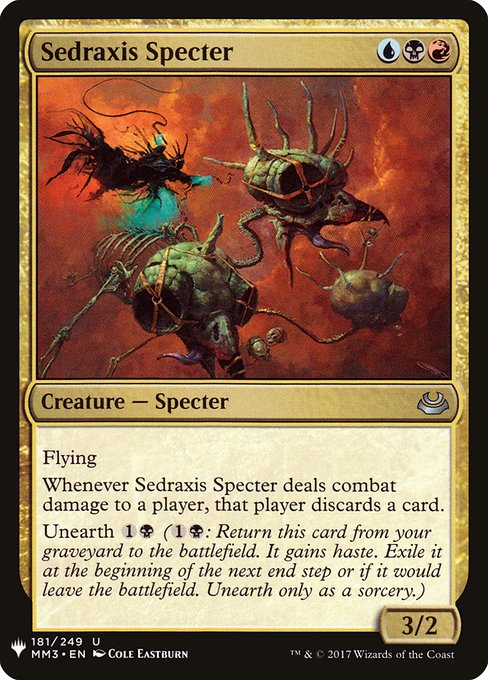 Sedraxis Specter (MM3-181) [The List]