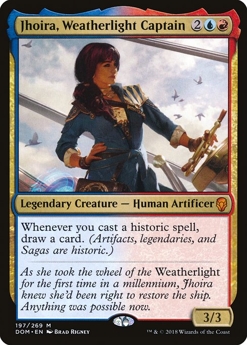 Jhoira, Weatherlight Captain (197) [Dominaria]