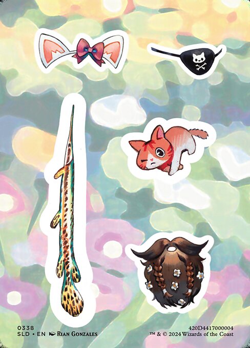 Sticker sheet (338) [Secret Lair Drop]