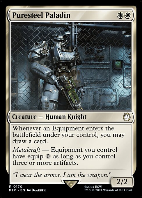 Puresteel Paladin (170) [Fallout]