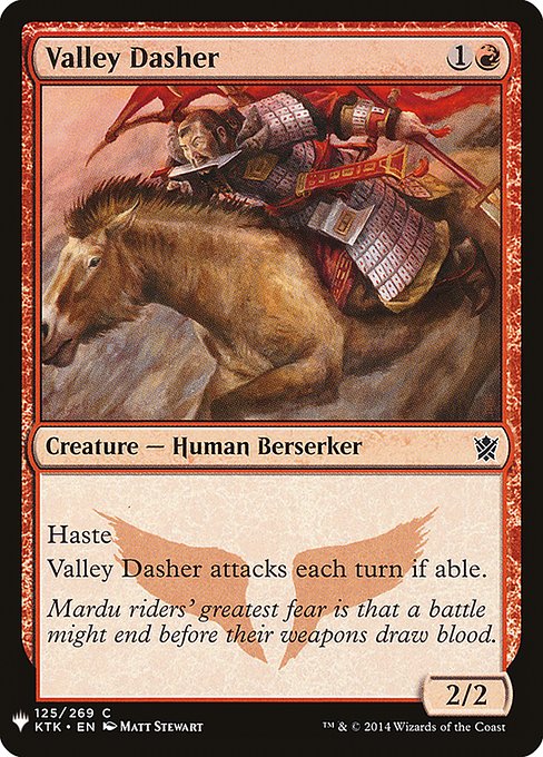 Valley Dasher (KTK-125) [The List]