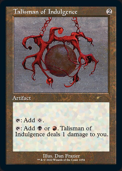 Talisman of Indulgence (1054) [Secret Lair Drop]