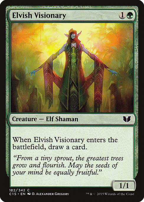 Elvish Visionary (182) [Commander 2015]