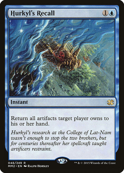 Hurkyl's Recall (48) [Modern Masters 2015]