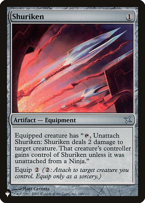 Shuriken (BOK-160) [The List]