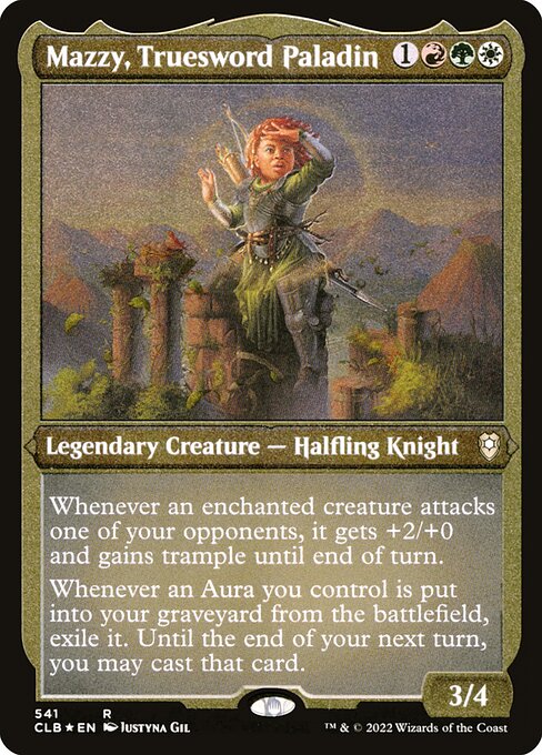 Mazzy, Truesword Paladin (541) [Commander Legends: Battle for Baldur's Gate]
