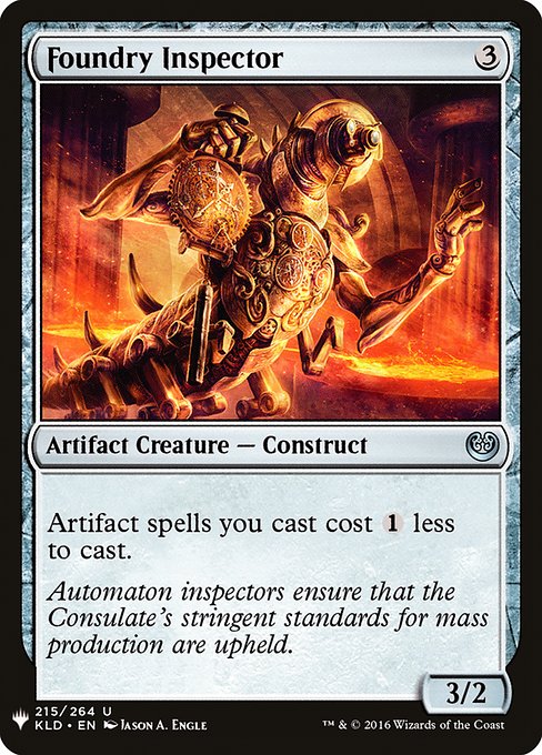 Foundry Inspector (KLD-215) [The List]