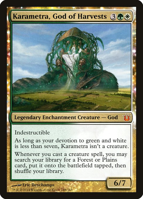 Karametra, God of Harvests (148) [Born of the Gods]