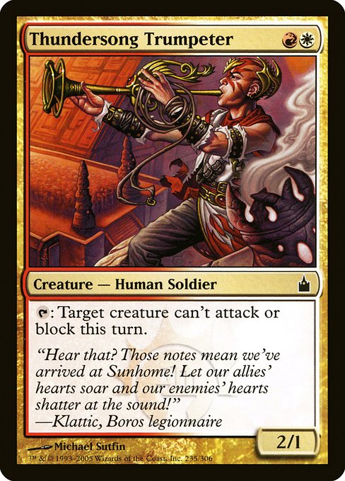 Thundersong Trumpeter (235) [Ravnica: City of Guilds]