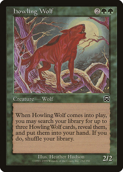Howling Wolf (252) [Mercadian Masques]