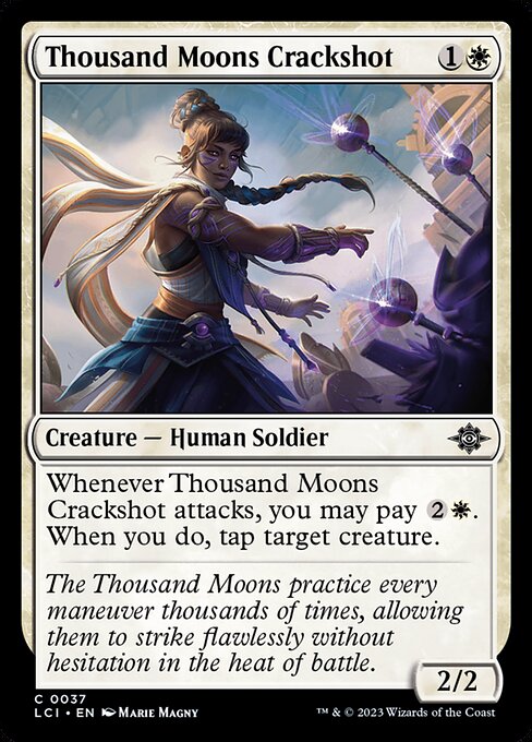 Thousand Moons Crackshot (37) [The Lost Caverns of Ixalan]