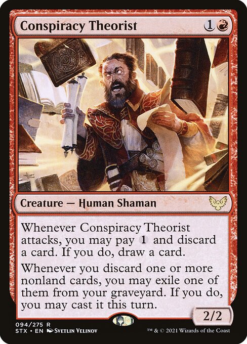Conspiracy Theorist (94) [Strixhaven: School of Mages]