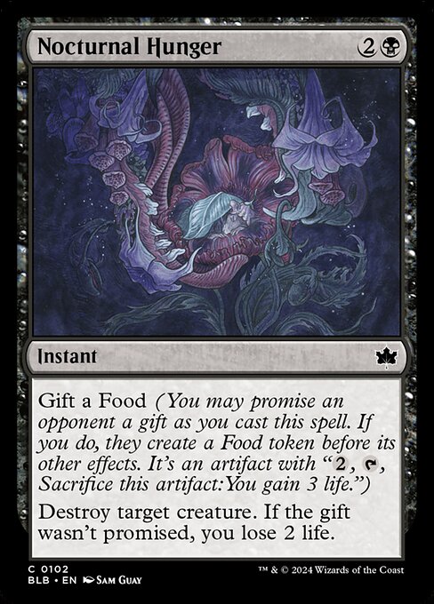 Nocturnal Hunger (102) [Bloomburrow]