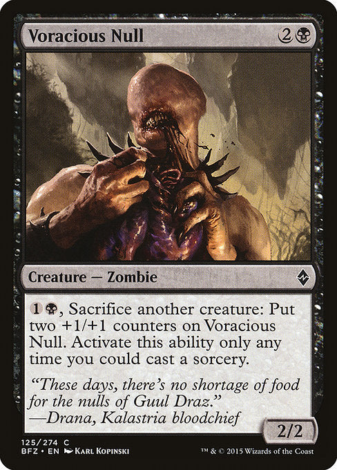 Voracious Null (125) [Battle for Zendikar]