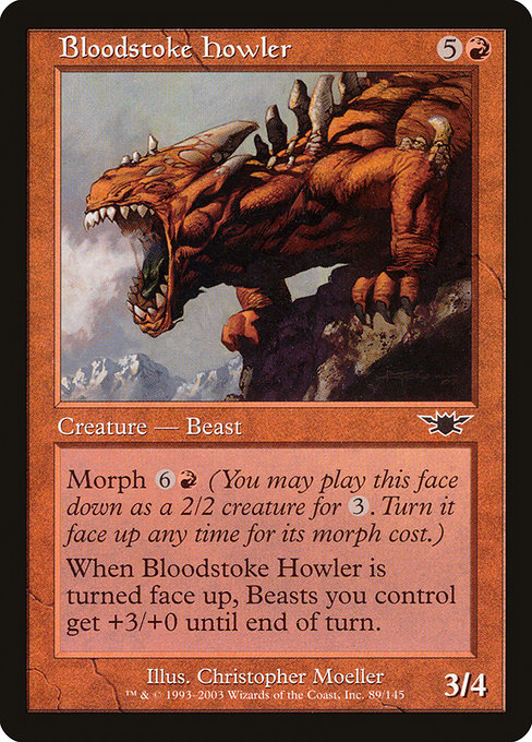 Bloodstoke Howler (89) [Legions]