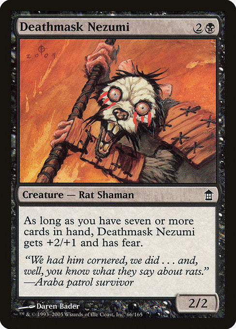 Deathmask Nezumi (66) [Saviors of Kamigawa]