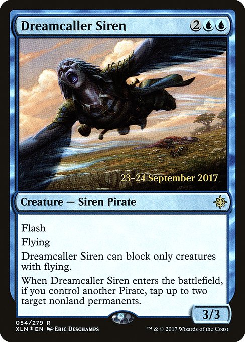 Dreamcaller Siren (54s) [Ixalan Promos]