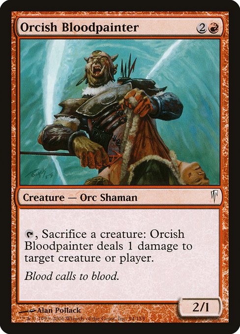 Orcish Bloodpainter (94) [Coldsnap]