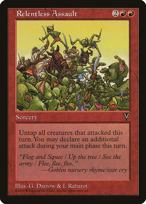 Relentless Assault (91) [Visions]