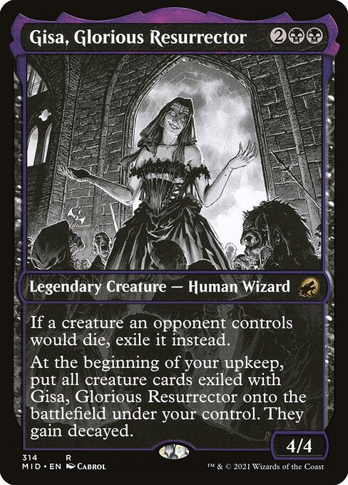 Gisa, Glorious Resurrector (314) [Innistrad: Midnight Hunt] [Showcase]