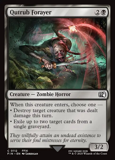 Qutrub Forayer (112) [Final Fantasy]