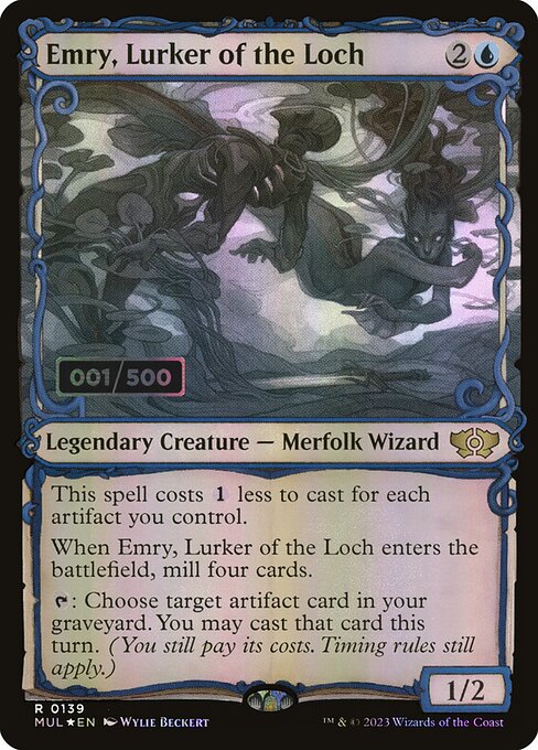 Emry, Lurker of the Loch (139z) [Multiverse Legends] [Showcase]