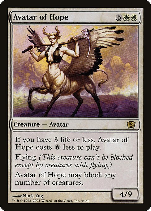 Avatar of Hope (4★) [Eighth Edition]