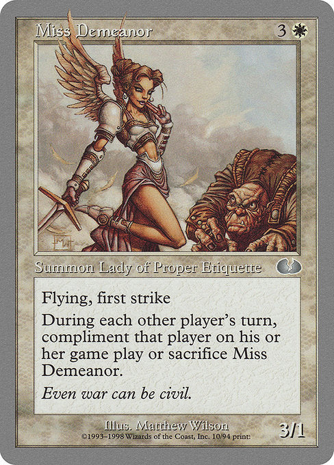 Miss Demeanor (10) [Unglued]
